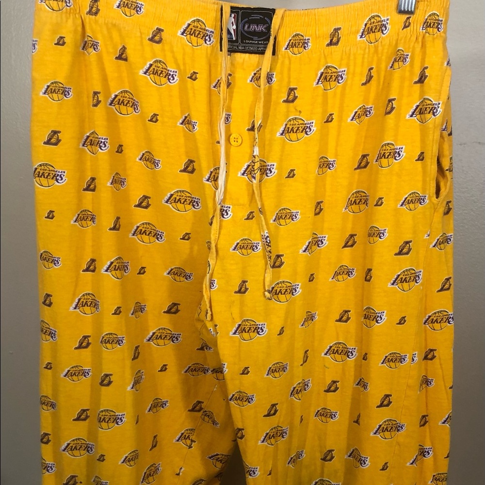 Mens MD Los Angeles Lakers Sleep Wear Pants